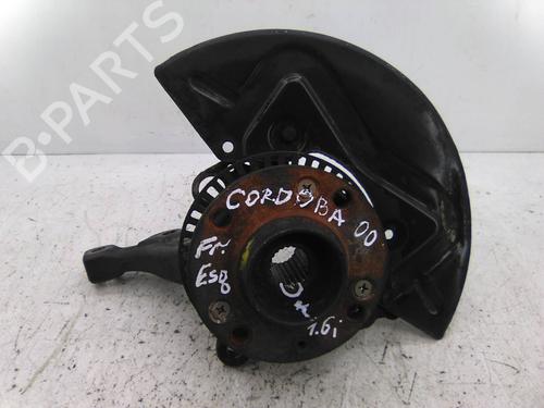Used Left front steering knuckle SEAT CORDOBA (6K1, 6K2) 1.6 i (101 hp) 19812398