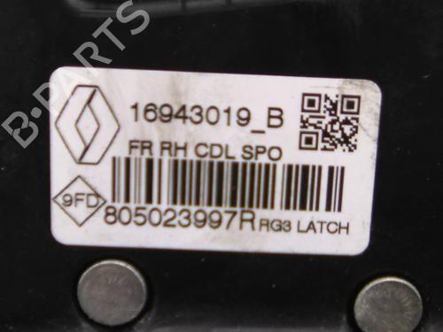 Front right lock RENAULT MEGANE IV Grandtour (K9A/M/N_) 1.5 dCi 110 | BP19839128C97