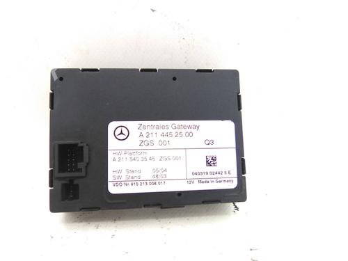 Elektronisk modul MERCEDES-BENZ E-CLASS (W211) E 220 CDI (211.006) (150 hp) 22744697