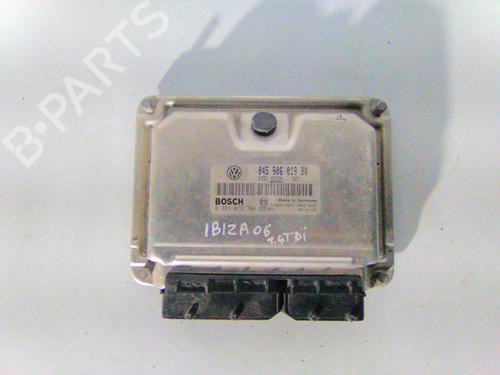 Used Engine control unit (ECU) SEAT IBIZA III (6L1) 1.4 TDI (75 hp) 19867636