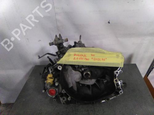 Used Gearbox PEUGEOT 206 Hatchback (2A/C) 2.0 HDI 90 (90 hp) 19831325