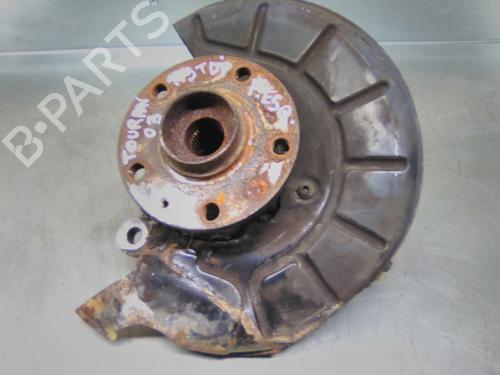 Used Left front steering knuckle VW TOURAN (1T1, 1T2) 1.9 TDI (100 hp) 19849273