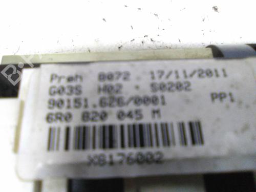 Climate control VW POLO V (6R1, 6C1) 1.2 TDI | BP19813788I5 