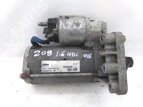 Used Starter PEUGEOT 208 I (CA_, CC_) 1.6 HDi / BlueHDi 75 (75 hp) 19865721