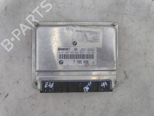 Used Engine control unit (ECU) BMW 3 (E46) 320 d (150 hp) 19843361