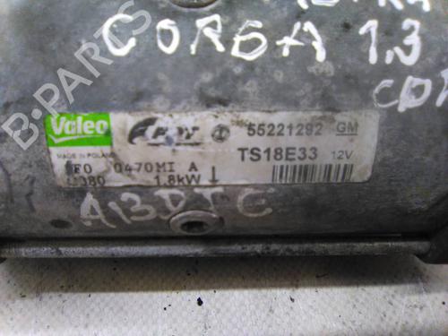 Starter OPEL CORSA D (S07) 1.3 CDTI (L08, L68) | BP19819227M8 