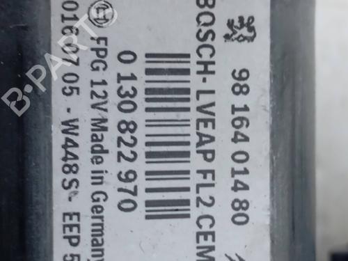 Rear right window mechanism PEUGEOT 2008 I (CU_) 1.2 VTi | BP30002513C25 