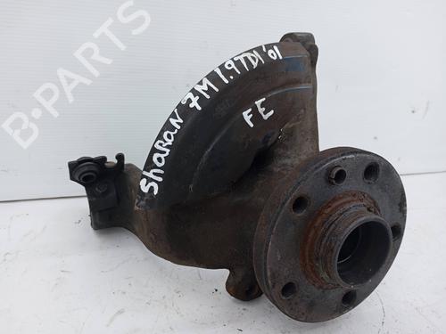 Used Left front steering knuckle VW SHARAN (7M8, 7M9, 7M6) 1.9 TDI (90 hp) 19842051