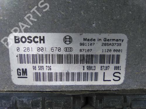Engine control unit (ECU) OPEL ASTRA G Estate (T98) 1.7 TD (F35) | BP19860860M57 