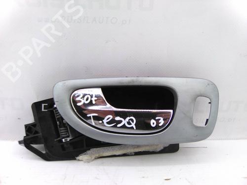 Used Rear left exterior door handle PEUGEOT 307 (3A/C) 2.0 HDi 90 (90 hp) 19846602
