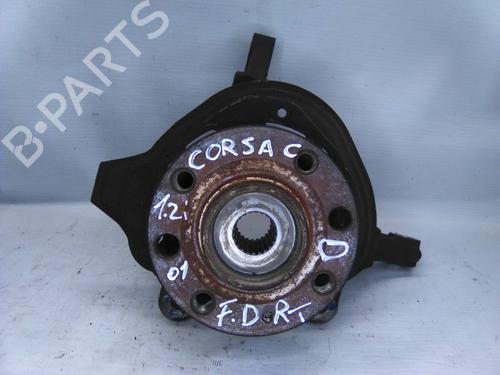 Used Right front steering knuckle OPEL CORSA C (X01) 1.2 (F08, F68) (75 hp) 19816264