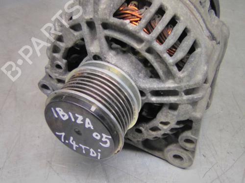 Used Alternator SEAT IBIZA III (6L1) 1.4 TDI (75 hp) 19856103