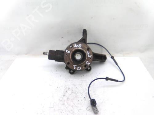 Used Right front steering knuckle PEUGEOT 308 SW I Estate Van (4E_) 1.6 HDi (90 hp) 19857858