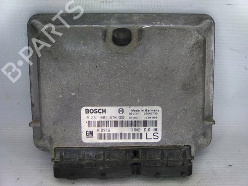 Computer motormanagement OPEL ASTRA G Estate (T98) 1.7 TD (F35) (68 hp) 19860860
