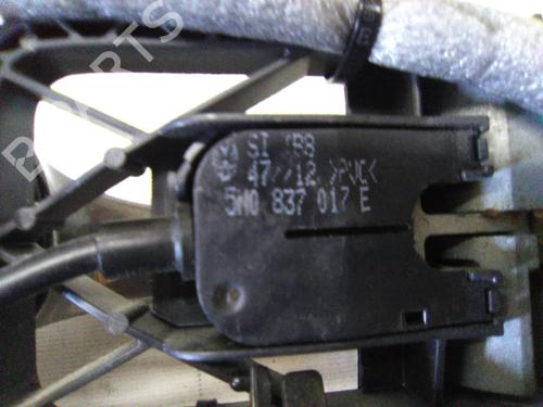 Rear right exterior door handle VW GOLF VII (5G1, BQ1, BE1, BE2) 1.4 TGI CNG | BP19834234C130 