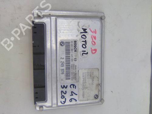 Used Engine control unit (ECU) BMW 3 (E46) 320 d (136 hp) 19843509