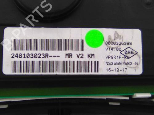Instrument cluster DACIA LODGY (JS_) 1.5 dCi | BP24648630C47 