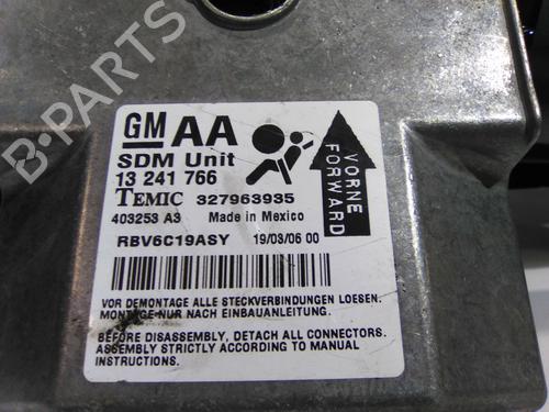 Kollisonspute sett OPEL ZAFIRA / ZAFIRA FAMILY B (A05) 1.9 CDTI (M75) | BP19872963C86 