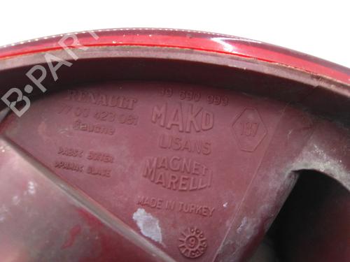 Left taillight RENAULT MEGANE I (BA0/1_) 1.4 e (BA0E, BA0V) | BP29307158C34