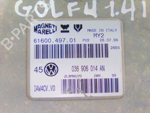 Engine control unit (ECU) VW GOLF IV (1J1) 1.9 TDI | BP22935715M57 