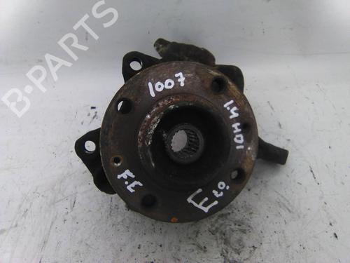 Used Left front steering knuckle PEUGEOT 1007 (KM_) 1.4 HDi (68 hp) 19814595