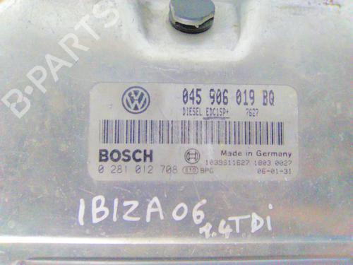 Engine control unit (ECU) SEAT IBIZA III (6L1) 1.4 TDI | BP19867636M57 