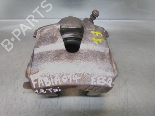 Used Left front brake caliper SKODA FABIA II Combi (545) 1.2 TDI (75 hp) 19855847