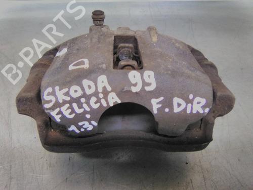 Used Right front brake caliper SKODA FELICIA I (6U1) 1.3 (68 hp) 19851327