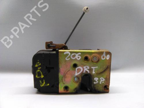 Used Front right lock PEUGEOT 206 Hatchback (2A/C) 1.9 D (69 hp) 19852006