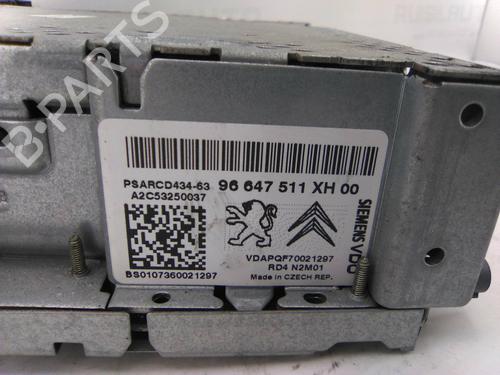 Radio PEUGEOT 308 I (4A_, 4C_) 1.6 HDi | BP19864920E6 