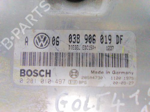 Engine control unit (ECU) VW GOLF IV (1J1) 1.9 TDI | BP19868063M57 