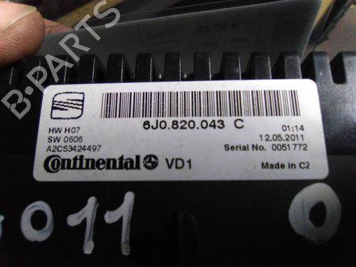 Climate control SEAT IBIZA IV (6J5, 6P1) 1.6 TDI | BP19851564I5 