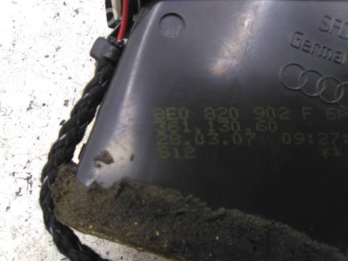 Air vent AUDI A4 B7 (8EC) 1.9 TDI | BP19842814I21 
