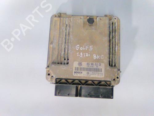 Used Engine control unit (ECU) VW GOLF V (1K1) 1.9 TDI (105 hp) 19867808