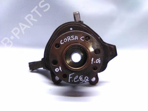 Used Left front steering knuckle OPEL CORSA C (X01) 1.0 (F08, F68) (58 hp) 19848630