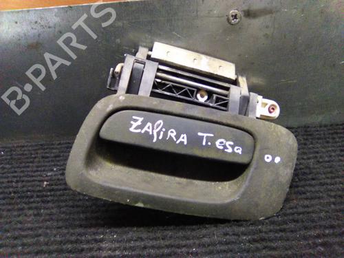 Used Rear left exterior door handle OPEL ZAFIRA A MPV (T98) 2.0 DI 16V (F75) (82 hp) 19859607