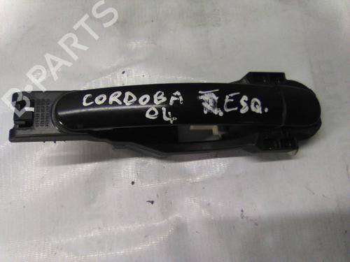 Used Front left exterior door handle SEAT CORDOBA (6L2) 1.4 TDI (75 hp) 19833929