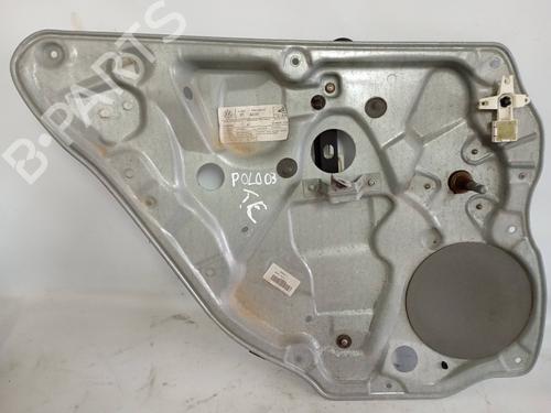 Used Rear left window mechanism VW POLO IV (9N_, 9A_) 1.2 12V (64 hp) 19850687