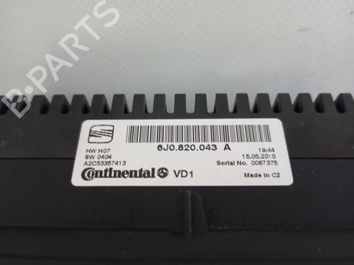 Climate control SEAT IBIZA IV (6J5, 6P1) 1.6 TDI | BP19856989I5 