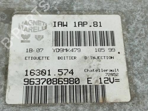 Engine control unit (ECU) PEUGEOT 206 Hatchback (2A/C) 1.4 i | BP30936121M57