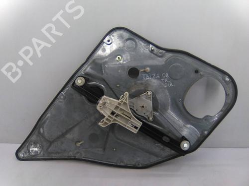Used Rear right window mechanism SEAT IBIZA III (6L1) 1.2 12V (70 hp) 25012904
