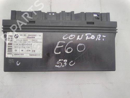 Used Electronic module BMW 5 (E60) 530 d (218 hp) 19843829