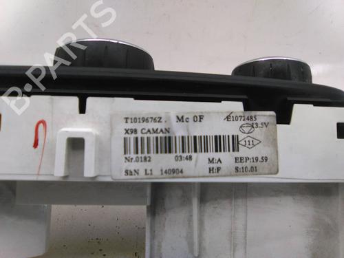 Climate control RENAULT CLIO IV (BH_) 1.5 dCi 75 | BP20370999I5 