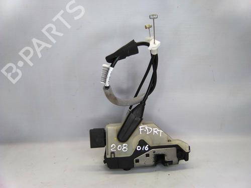 Used Front right lock PEUGEOT 208 I (CA_, CC_) 1.6 HDi / BlueHDi 75 (75 hp) 19865676