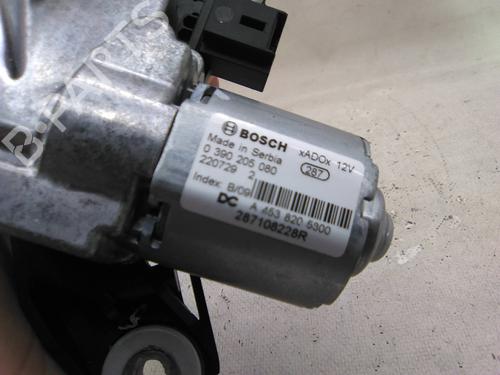 Rear wiper motor RENAULT CLIO V (B7_) 1.0 TCe 100 (B7MT) | BP30046472M102 