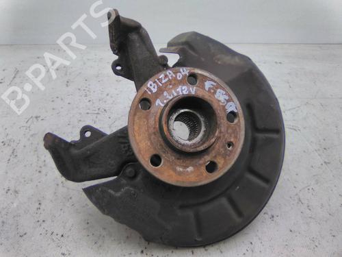 Used Left front steering knuckle SEAT IBIZA III (6L1) 1.2 (64 hp) 19810052