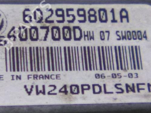 Electronic module VW POLO IV (9N_, 9A_) 1.4 TDI | BP25150503M83 