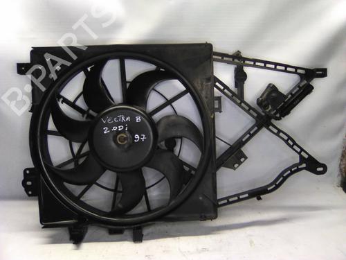 Used Radiator fan OPEL VECTRA B Hatchback (J96) 2.0 DI 16V (F68) (82 hp) 19849414