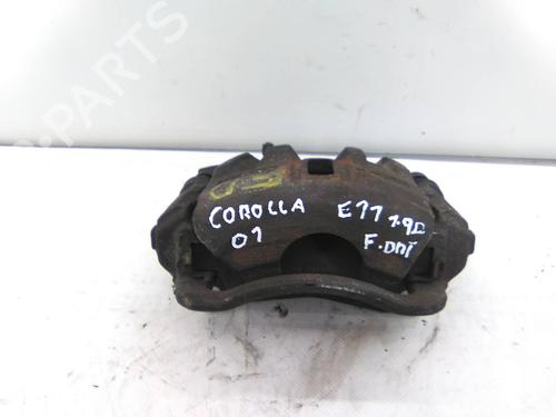 Used Right front brake caliper TOYOTA COROLLA Estate (_E11_) 1.9 D (WZE110_, WZE110R) (69 hp) 19855989
