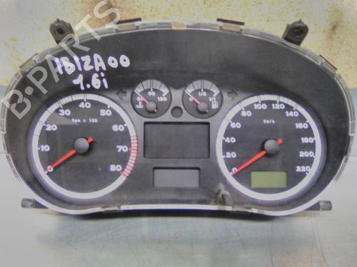 Used Instrument cluster SEAT IBIZA II (6K1) 1.6 i (101 hp) 19853344